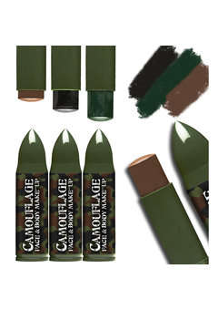 gezicht en lichaam make-up camouflage