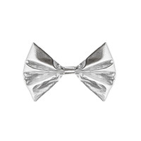 strikje metalic, zilver