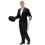 strikje metalic, zilver