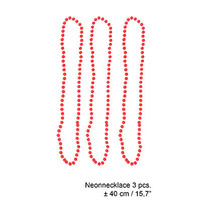 Roze fluor ketting