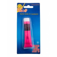 Neon roze schmink