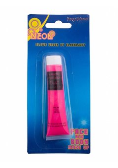 Neon roze schmink