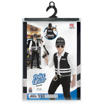 politievest met cap, 140cm