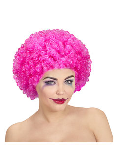 clownpruik krullen, rose