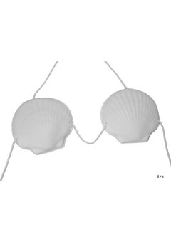 Hawaii BH met witte schelpen