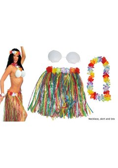 Hawaii verkleed set kind