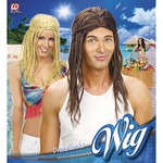 pruik, dreadlocks bruin