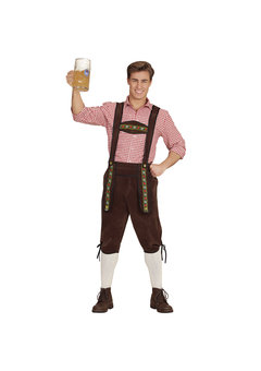 beierse lederhose bruin m/l