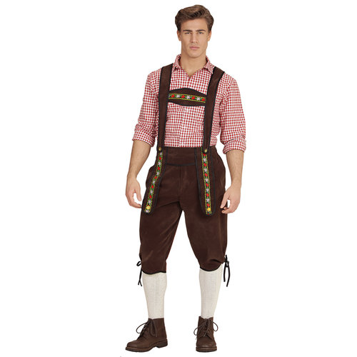 beierse lederhose bruin m/l