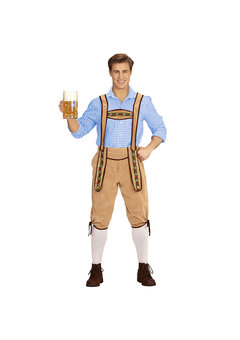 beierse lederhose beige m/l