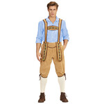 beierse lederhose beige m/l