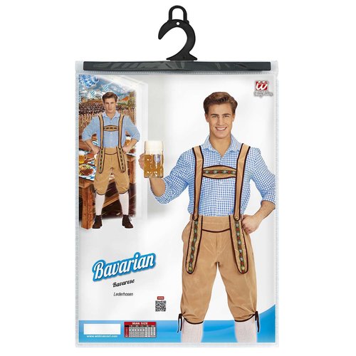 beierse lederhose beige m/l