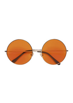 bril, 70's oranje glas