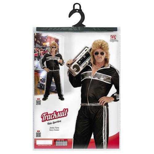 trainingspak zwart s