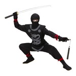 zwarte ninja maat 128