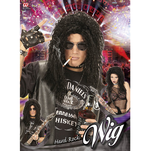 pruik, hard rocker