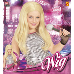 pruik, hanna blond kind