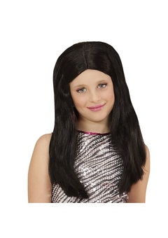 pruik, hanna zwart kind