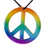 ketting hippie regenboog