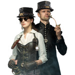 zakhorloge met ketting