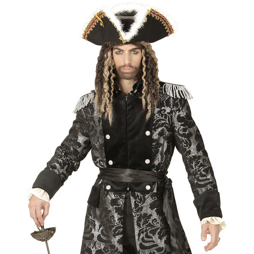 tricorn met maraboe versiering