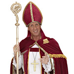 ketting met kruis, goud