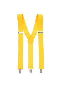 bretels, geel