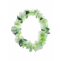 Luau bloemen krans in groen