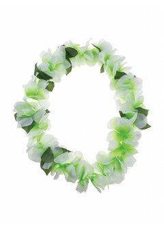 Hawaii bloemenkrans groen