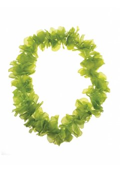 Bloemenkrans Hawaii groen