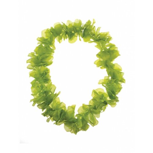 Mooie Luau bloemenslinger in groen