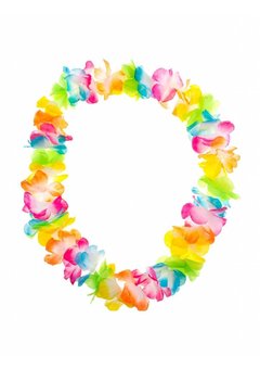 Bloemenkrans fluor mix