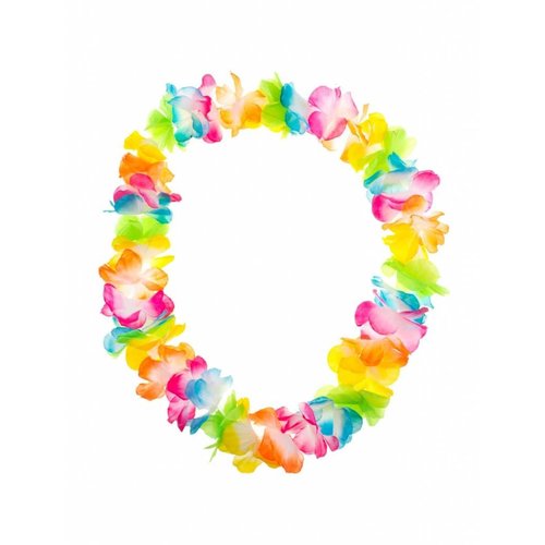 Hawaii bloemenslinger in multi kleuren