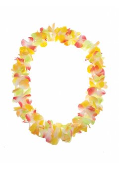 Hawaii bloemenkrans bonte kleuren