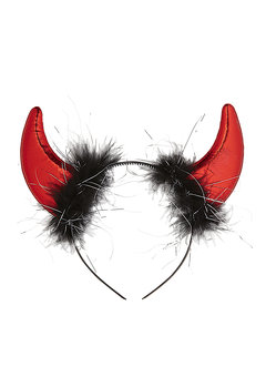 duivelshoorntje metalic met marabou