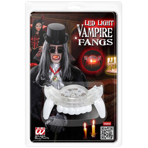 hoektand vampier met licht