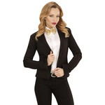 pailletten strikje met licht, goud