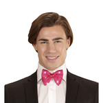 pailletten strikje met licht, rose