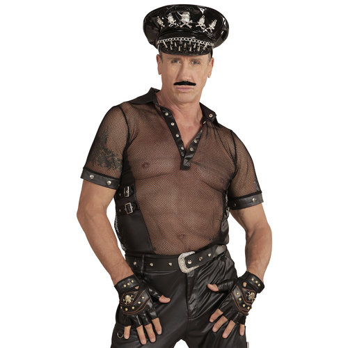 vingerloze handschoen met nagels