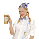 mini beierse fedora, blauw