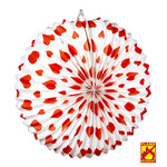 rood hart lampion ø 36 cm