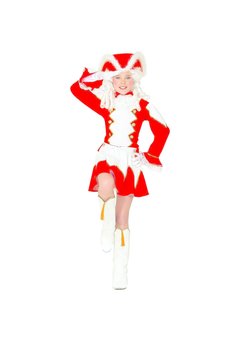majorette meisje rood 116