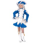 majorette meisje blauw 116