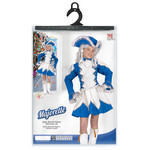 majorette meisje blauw 116