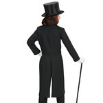 kinder jacquet zwart 116