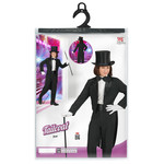 kinder jacquet zwart 116