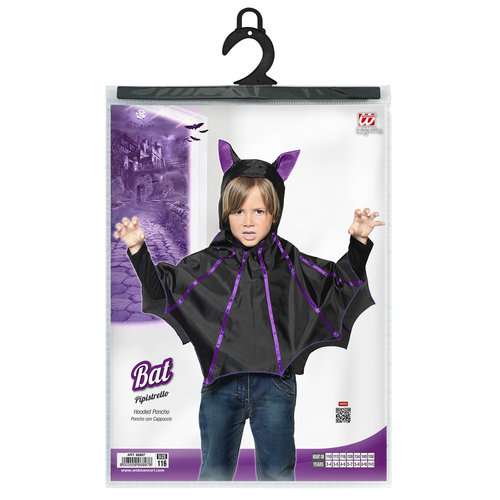 vleermuis poncho kind