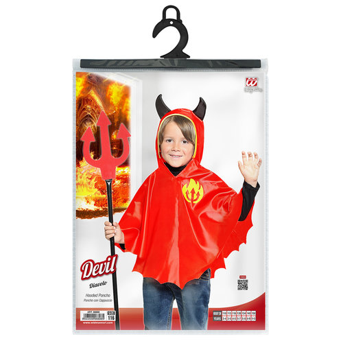 duivel poncho kind