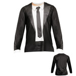 t-shirt lange mouwen blues man m/l