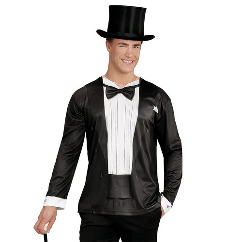 t-shirt lange mouwen smoking m/l